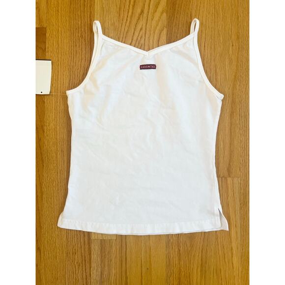 Hard Tail Forever Yoga high neckline tank top y2k retro style cotton lycra m - Picture 7 of 9